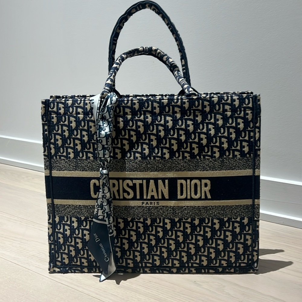 Christian Dior Medium Book Tote